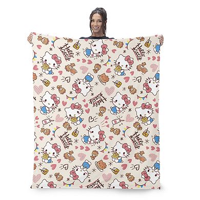 Sanrio Hello Kitty Sweet Stack Throw Blanket