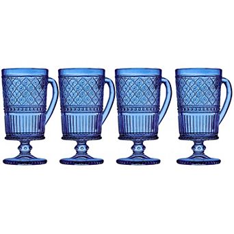 Godinger Silver Claro Footed Coffee Mug - Set of 4