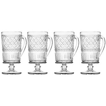 Godinger Silver Claro Footed Coffee Mug - Set of 4