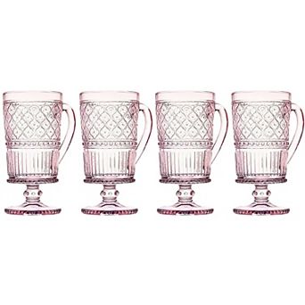 Godinger Silver Claro Footed Coffee Mug - Set of 4