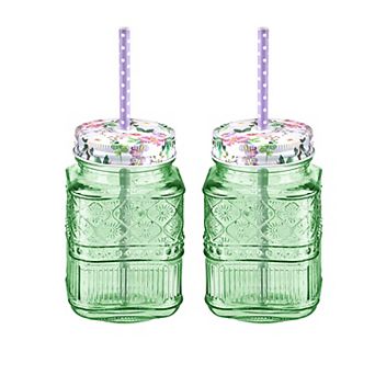 Godinger Silver Claro Mason Jar - Set of 2