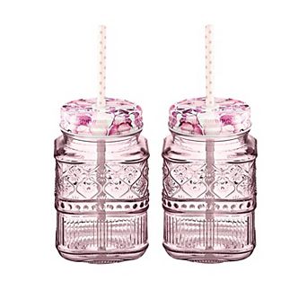 Godinger Silver Claro Mason Jar - Set of 2