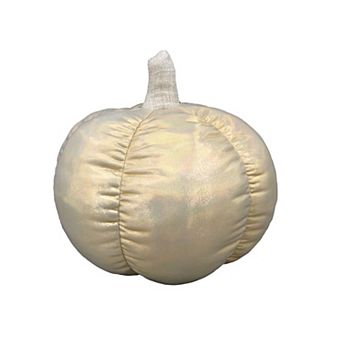 Celebrate Together™ Halloween Iridescent 3D Pumpkin Shaped Pillow