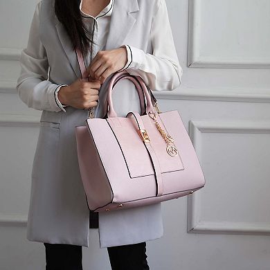 MKF Collection Yola Women's Satchel Handbag with Wristlet Wallet by Mia K.