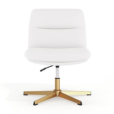 Merrick Lane Padded Mid-back Task Swivel Office Chair - Upholstery/strong Frame