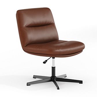 Merrick Lane Padded Mid-back Task Swivel Office Chair - Upholstery/strong Frame