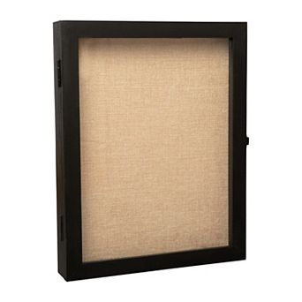 Merrick Lane 11" X 14" Shadow Display Case With Linen Liner