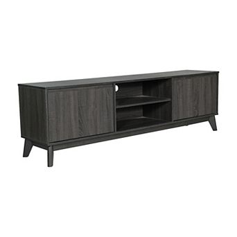 Merrick Lane Mid-century Modern TV Stand with Storage