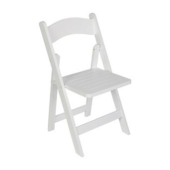 Merrick Lane Versatile Use Solid Wood Dining Chair With Portable, Foldable Design
