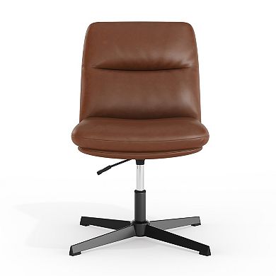 Merrick Lane Padded Mid-back Task Swivel Office Chair - Upholstery/strong Frame