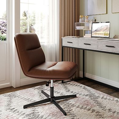 Merrick Lane Padded Mid-back Task Swivel Office Chair - Upholstery/strong Frame
