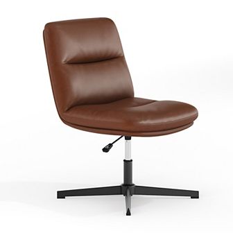 Merrick Lane Padded Mid-back Task Swivel Office Chair - Upholstery/strong Frame