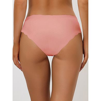 10 Packs Traceless Panties for Women No Show Stretch Solid Underwear Invisible Brief