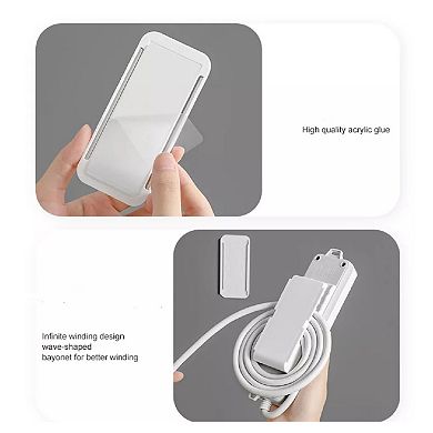 Adhesive Socket Organizer Cable Management Holder