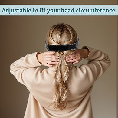 Sleep Eye Mask, Deep Contoured 3D Eye Covers, Light Block Out, Zero Pressure Blindfold for Men Women