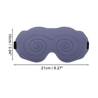 Soft Curved Shape 3D Eye Mask 3D Eye Shade Cover for Rest for Travel 1 Pc