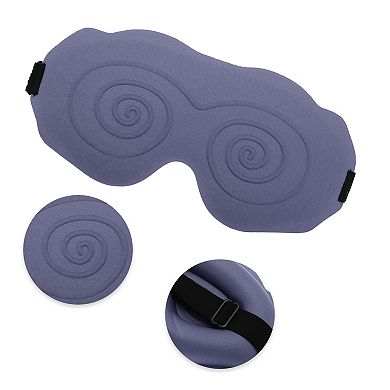 Soft Curved Shape 3D Eye Mask 3D Eye Shade Cover for Rest for Travel 1 Pc