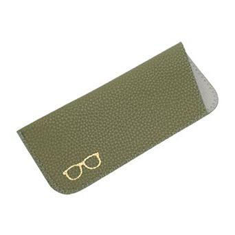 Lychee Pattern Eyeglasses Case Portable Eyeglasses Storage 7"x2.95"x0.59"