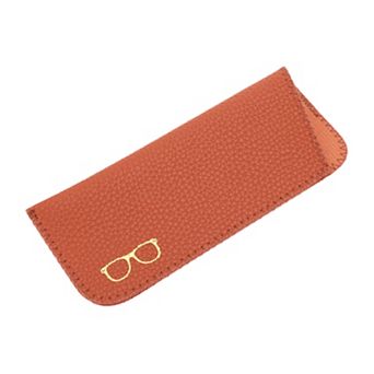 Lychee Pattern Eyeglasses Case Portable Eyeglasses Storage 7"x2.95"x0.59"