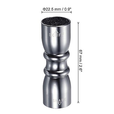 3-in-1 Snooker Pool Cue Tip Tool, Billiard Cue Stick Tip Tool Repair Cue Tip Accessories Scuffer