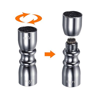 3-in-1 Snooker Pool Cue Tip Tool, Billiard Cue Stick Tip Tool Repair Cue Tip Accessories Scuffer