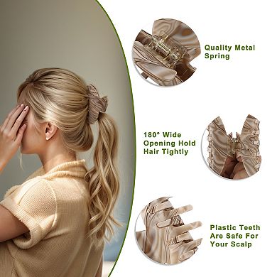 Hair Caw Clips, Tortoise Hair Clips, French Hair Clips and Large Hair Claw Clips for Thick Hair