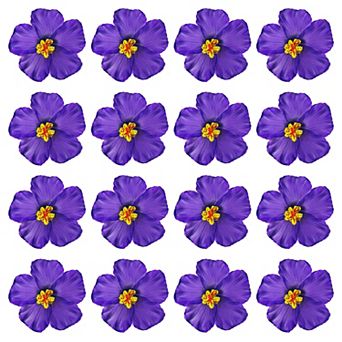16 Pack Artificial Flowers Hair Clip, Hawaiian Hibiscus Flowers DIY Foam Hibiscus Flower