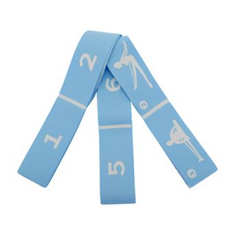 1 pc Women 8 Grids Yoga Stretch Bands for Gym Stretching Exercise