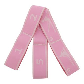 1 pc Women 8 Grids Yoga Stretch Bands for Gym Stretching Exercise