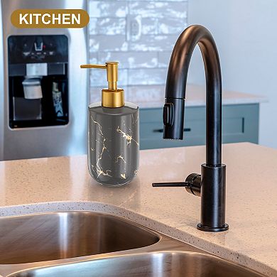 1 Pcs 10 Oz Soap Dispenser Hand and Dish Soap Dispenser Detergent Lotion Dispenser with Pump