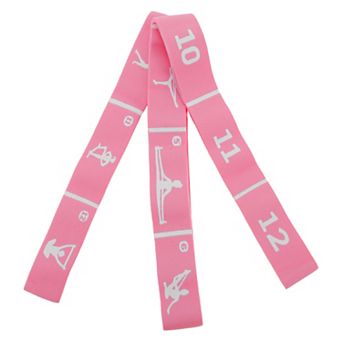 1 pc Women 12 Grids Yoga Stretch Bands for Gym Stretching Exercise