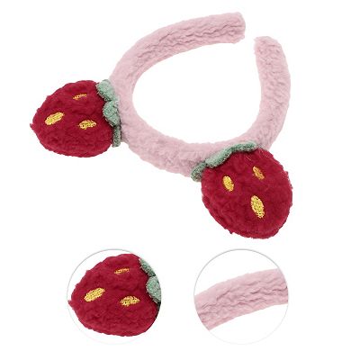 1 Pc Elegant Strawberry Headbands for Women 7.87"x8.27"x0.79"