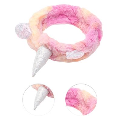 Exquisite Plush Washing Face Headwrap for Women 7.28"x1.97" 1 Pc