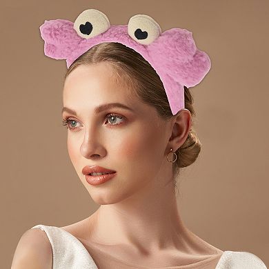 Cute Plush Animal Headbands for Women 7.87"x8.66"x0.75" 1 Pc