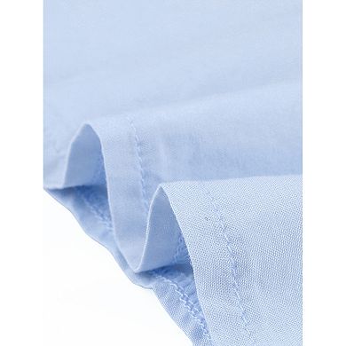 Plus Size Tops for Women V Neck Ruffle Sleeve Smocked Shoulder Chiffon Blouses Tops