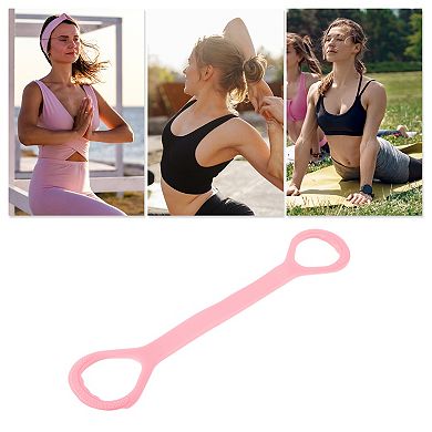 Durable 8-Shaped Yoga Stretch Band for Stretching 18.90"x3.94" 1 Pc