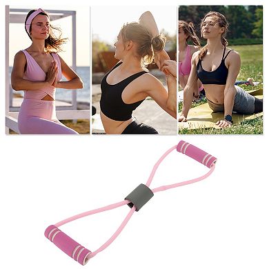 Durable 8-Shaped Yoga Stretch Band for Stretching 14.17"x3.74" 1 Pc