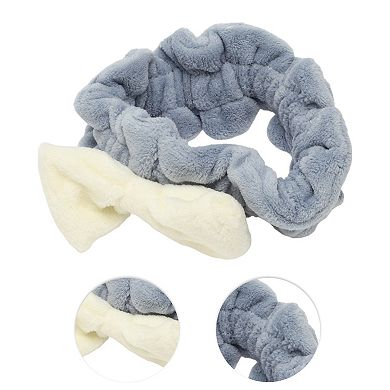 Fashion Exquisite Plush Washing Face Headwrap for Women 7.87"x2.56" 1 Pc