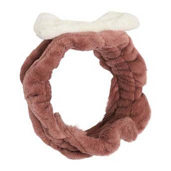 Fashion Exquisite Plush Washing Face Headwrap for Women 7.87"x2.56" 1 pc