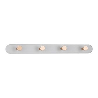1 pc Coat Rack Wall Mount, Metal Wood Coat Hook for Hanging with 4 Hooks, Hat Rack, Wall Hooks
