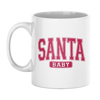 Santa Baby Christmas Mugs, Christmas Coffee Mugs 11oz