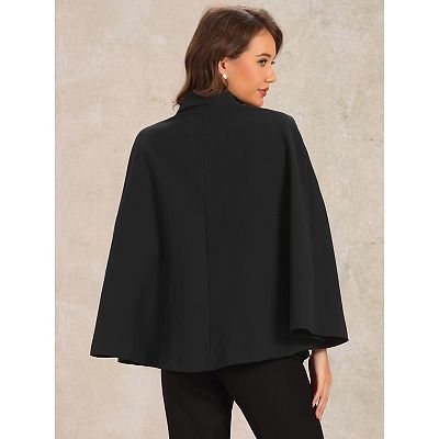 Double Breasted Blazer for Women's Notched Lapel Collar