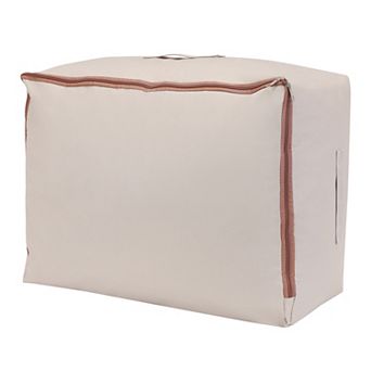 1 Pack Foldable Storage Bags with Handles for Organizing Clothes and Comforter, Closet Organizers