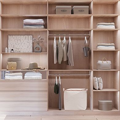 1 Pack Foldable Storage Bags with Handles for Organizing Clothes and Comforter, Closet Organizers