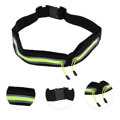 1 Pc Double Pocket Running Waist Pack for Hiking Gym Light