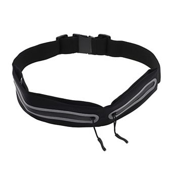 1 pc Double Pocket Running Waist Pack for Hiking Gym Light