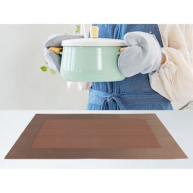 Placemats Set of 8 Placemats for Kitchen Heat Resistant Table Placemats