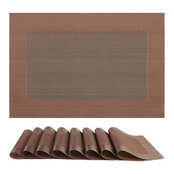 Placemats Set of 8 Placemats for Kitchen Heat Resistant Table Placemats