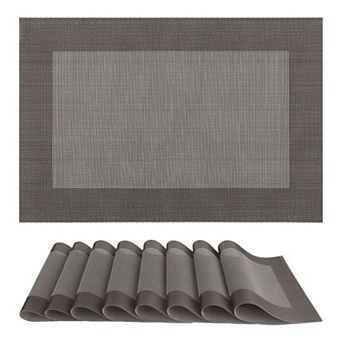 Placemats Set of 8 Placemats for Kitchen Heat Resistant Table Placemats