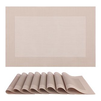 Placemats Set of 8 Placemats for Kitchen Heat Resistant Table Placemats